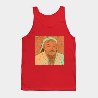 Genghis Khan Portrait Tank Top